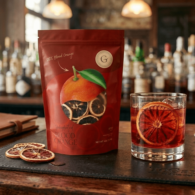 The Art of the Perfect Negroni: Blood Orange Garnish Guide - To Garnish Cocktail Decor