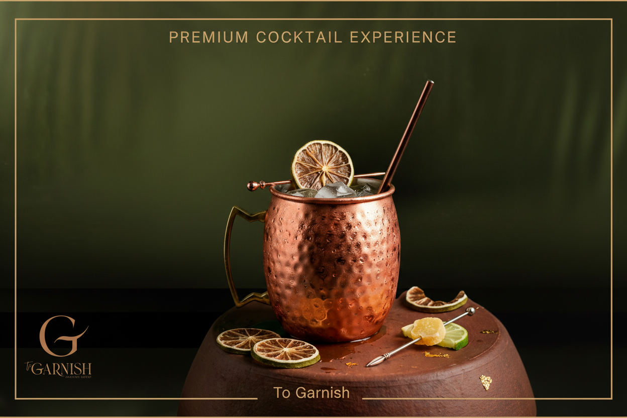 Cóctel de la Semana — Moscow Mule con Lima Deshidratada