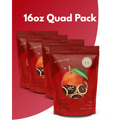 Dehydrated Blood Orange Garnish – 4oz, 65+ Slices | ToGarnish - ToGarnish