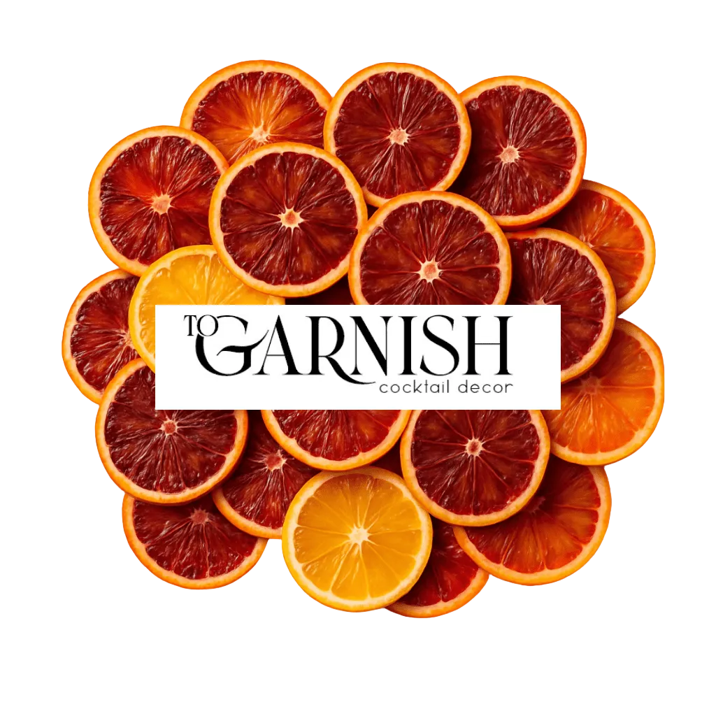 Dehydrated blood orange garnish 1lb wholesale bulk pack for bars and hotels ToGarnish