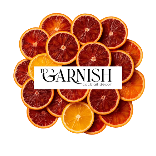 Dehydrated Blood Orange Garnish – Wholesale Bulk Pack 1LB | ToGarnish - ToGarnish