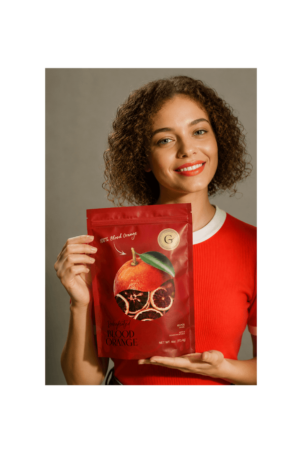 Dehydrated Blood Orange To Garnish Cocktail Decor– 4oz, 65+ Slices | To Garnish - To Garnish Cocktail Decor