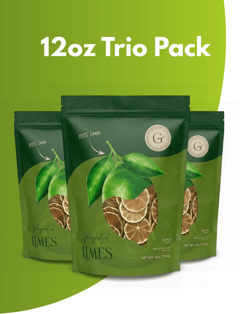 Dehydrated Lime Garnish – 4oz, 100+ Slices | ToGarnish - ToGarnish