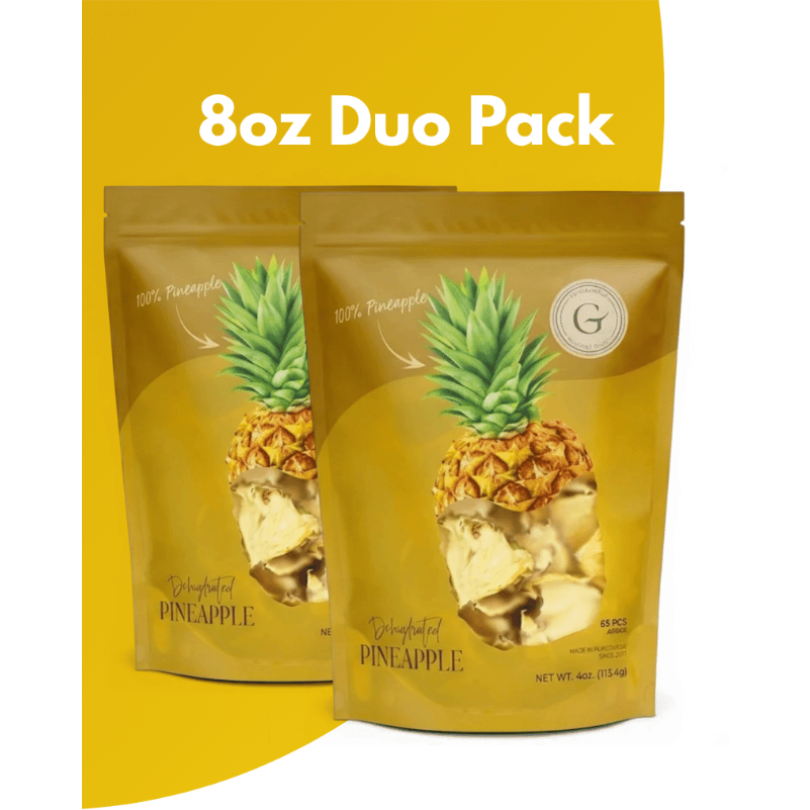 Dehydrated Pineapple Garnish – 4oz, 65+ Slices | ToGarnish - ToGarnish