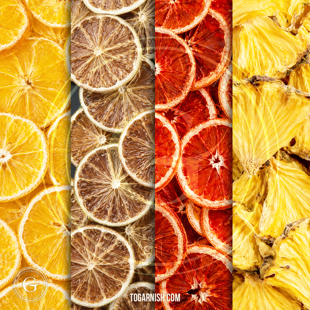 Restaurant Starter Kit — 4 Dehydrated Garnish Varieties | Wholesale B2B | ToGarnish - ToGarnish Cocktail Decor